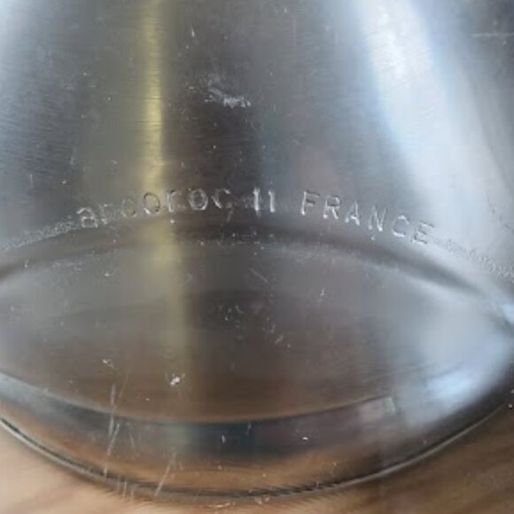 Vintage Arcoroc Set of 3 France Plates Clear Glass - Picture 2 of 3